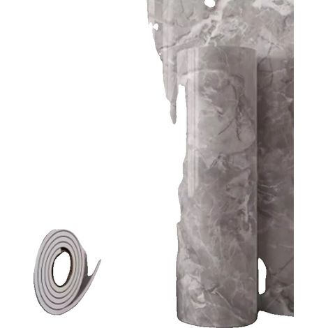 Carta da parati autoadesiva, impermeabile, facile da installare, 5,40 cm x 3 m (1/2)