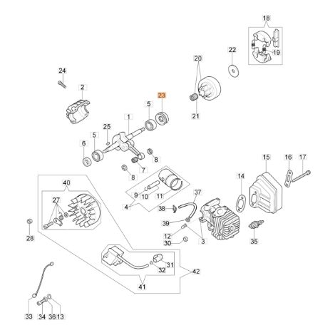 ORIGINAL EMAK Modell 925 Kettensäge Radialdichtring 50160103R