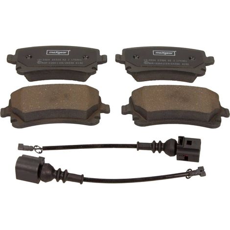 PLAQUETTES DE FREIN MAXGEAR ARRIÈRE VW T5 03-/A4/A6/A8 04- 2 CAPTEURS