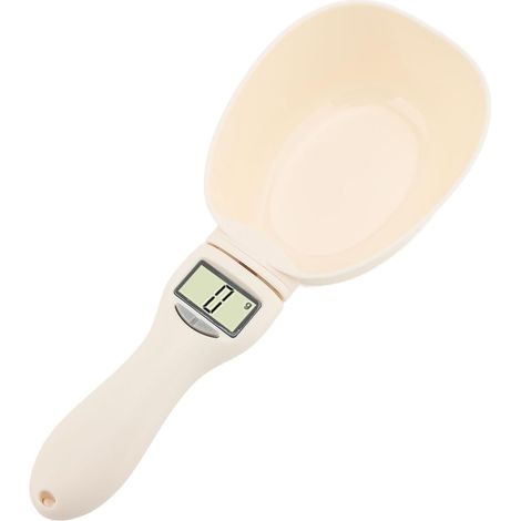 Cuillère doseuse numérique avec écran LCD, plage de mesure de 1 gramme à 800 grammes, cinq unités disponibles (gramme/ml/tasse/once/once liquide).