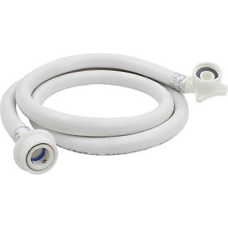 Tuyau universel pour machine à laver, robuste et durable, adapté au tuyau d'arrivée d'eau des machines à laver entièrement automatiques, longueur 1,5 mètre. (1/5)