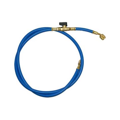 Tubo flessibile singolo con rubinetto Mod.B 5/6 F F 1/4 X R410 HYWERK