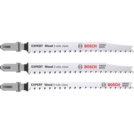BOSCH SETS DE HOJAS EXPERT .WOOD 2-SIDE CLEAN.PARA SIERRAS DE CALAR (1/3)