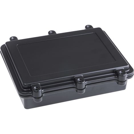Boîtier RS PRO en Fonte d'aluminium, 200 x 150 x 50mm, Noir IP67, Blindé ( Prix pour 1 ) (1/2)