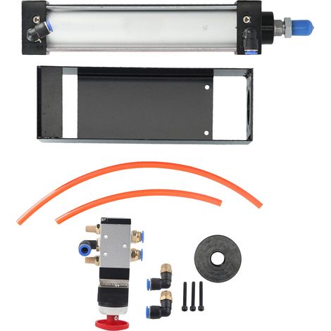 Broyeur de canettes pneumatique à cylindre avec valve de poussée, outil de recyclage écologique pour canettes (1/5)