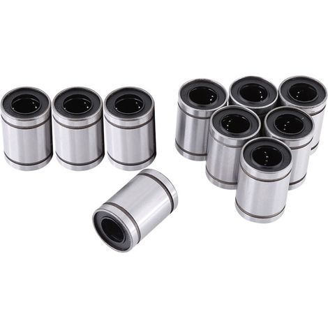 Douille linéaire LM12UU 12mm, 10 pièces pour axe linéaire 12mm, imprimantes 3D et machines CNC (1/5)