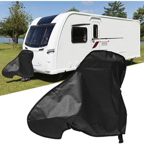 Couvercle de Timon Remorques, Universelle Housse de Protection pour Remorques et Caravanes, Housse de Timon Remorque Couverture de remorquage Attelage Housse pour Tête d\'attelage de Caravane (1/5)