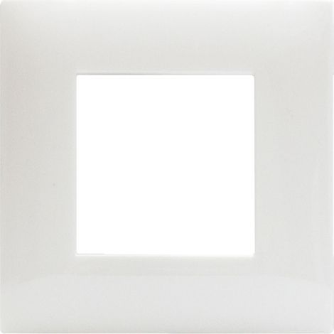 Placca Young44 Bianco Totale 2M AVE 44PJ32BT
