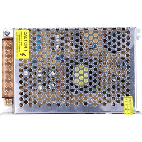 12V 6,5A S-75-12 Schaltnetzteil, LED-Transformator, Überlastschutz, Aluminiumlegierung, universell einsetzbar (1/5)