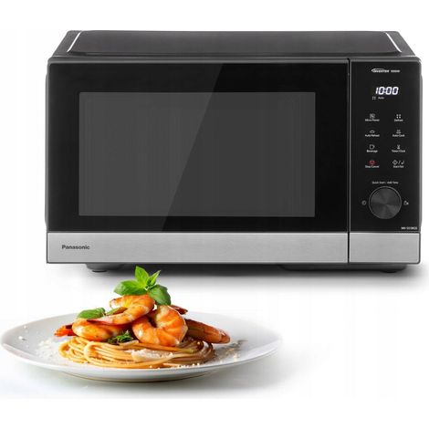Panasonic NN-SD38QSEPG microondas negro 29 litros