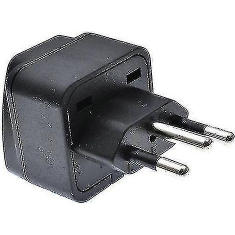 Universaladapter für brasilianische Stecker (3 Pins) EU/EUR/AU/US/UK nach Brasilien: Reiseadapter, Netzkabel, Ladegerät, Netzstecker. (1/5)
