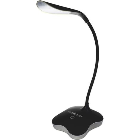 Esperanza ELD105K Lampada da scrivania LED nera 18 cm (1/4)