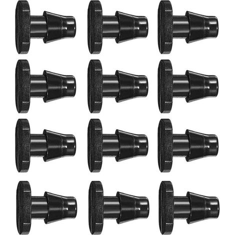 Bouchons de fin de ligne pour irrigation goutte à goutte – Lot de 200 pièces, diamètre 4/7 mm, compatible systèmes micro-irrigation (1/5)