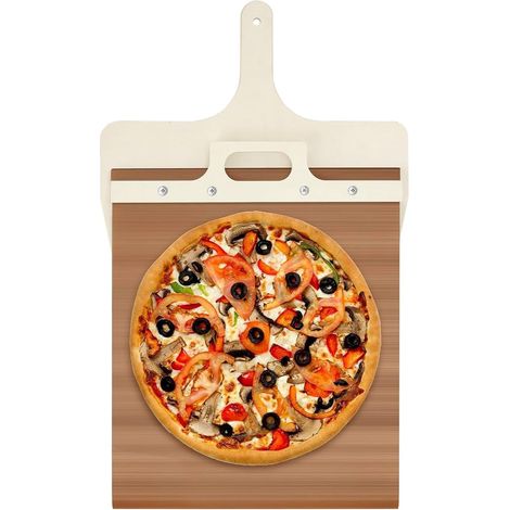 Sliding Pelle à pizza Pelle à pizza coulissante pour pizza parfaitement transmise (55 x 30) (50 x 30) (1/5)