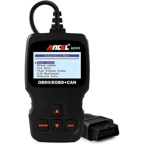 AD310 OBD-II-Scanner-Decoder für Fahrzeugmotoren – Kfz-Diagnosegerät (1/5)