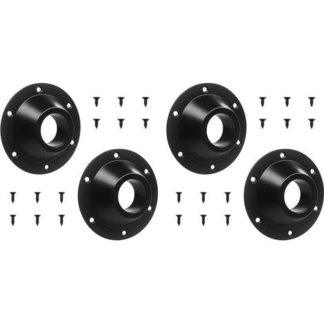 Adecuado para bases de mesa de RV de 4 unidades, bases de mesa de columna específicas para RV, soportes de base de patas de mesa de montaje empotrado, placa base