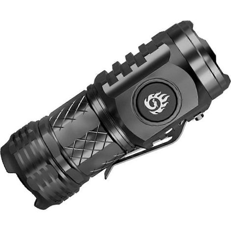 Mini lampe torche à trois yeux, flash ultra-puissant, étanche, outil de voyage pour l'extérieur (1/5)