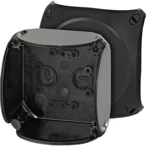 Hensel 62000082 Boîte de jonction sans halogène, plombable, résistant aux intempéries (L x l) 93 mm x 93 mm 1 pc(s) (1/3)