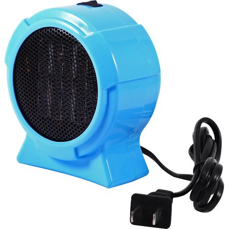 Chauffage Céramique PTC Mini Ventilateur Chauffage Portable Pour Bureau Salon Maison 1 Pièce (1/5)