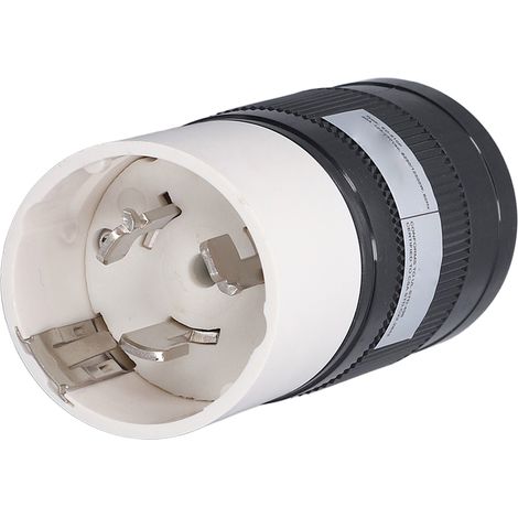 Connecteur mâle Twist Lock 50A générateur, prise 3 broches 3 pôles 4 fils, fiche verrouillante NEMA SS2-50P, 125V/250VAC. (1/5)