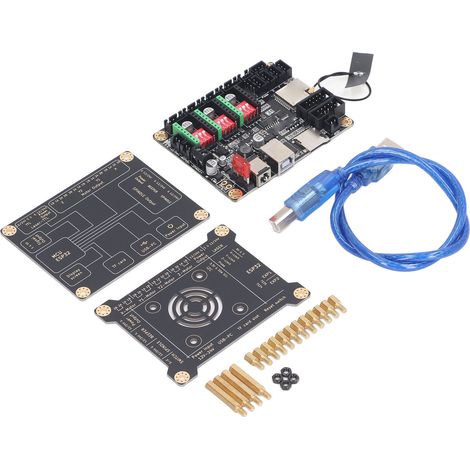 Carte de contrôle pour graveur laser MKS DLC32 V
2.1, contrôle hors ligne, 32 bits, Wi-Fi, carte mère et boîtier de protection
