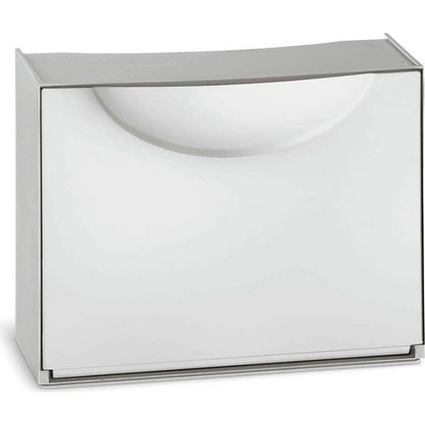 TERRY SCARPIERA COMPONIBILE HARMONY BIANCA/GRIGIA  mm.510x190x390h.,  FER 195225 (1/4)
