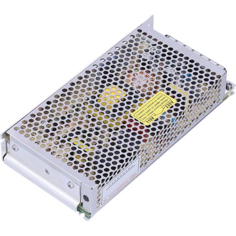 Trois modèles d'adaptateurs d'alimentation CC pour un refroidissement rapide dans les alimentations à découpage, adaptés aux ordinateurs/projecteurs/caméras de surveillance, 100-240 V CA, S-100-5.