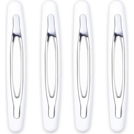 4pcs Autocollant Voiture Porte Bande de Pare-chocs Protecteur Bord de Porte de Voiture Autocollant Anti-Collision Anti-rayures Étanche Universel pour Auto/Camion/SUV (Blanc) (1/3)