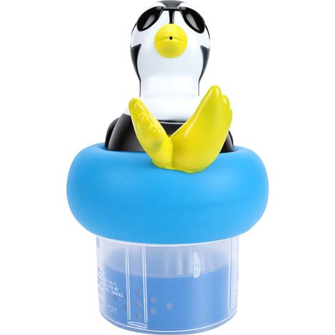 Distributeur Flottant Automatique pour Piscine Grande et Petite Bain à Remous Spa Modèle Pingouin Pliable (1/5)
