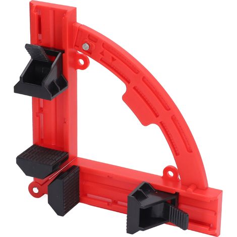 Équerre de serrage pour le travail du bois, réglable de 30 à 90 degrés, outil de fixation à angle droit pour la maison, équerre de serrage pour cadres photo et cadres d'images. (1/5)