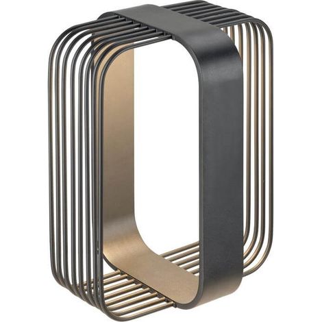 Lampe design Grid Cube noir 2700K - 1008477