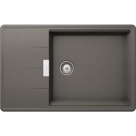 Schock Einbauspüle Cristadur Tia D-100LS A Silverstone SIL Exzenterbedienung (1/3)