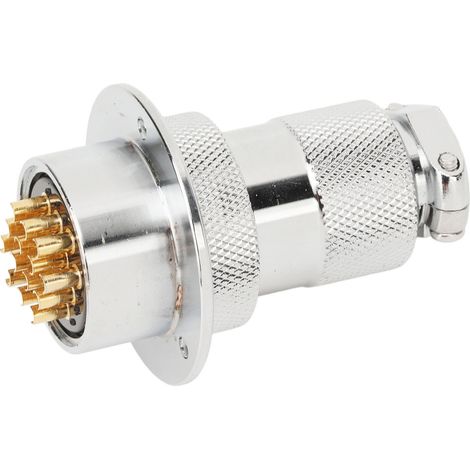 Prise aviation compacte, performances stables, résistance au branchement et au débranchement, 250 V CA/CC, 14 broches (1/5)