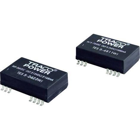 TracoPower TES 5-2413WI Convertitore DC/DC SMD 24 V/DC 5 V/DC 200 mA 5 W Num. uscite: 1 x Contenuto 1 pz.