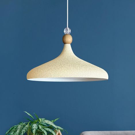 bamyum Champion Suspension Luminaire Vintage, Lustre Salon de 35 cm en Métal, Lampe E27 pour Chambre, Salle à Manger (1/4)