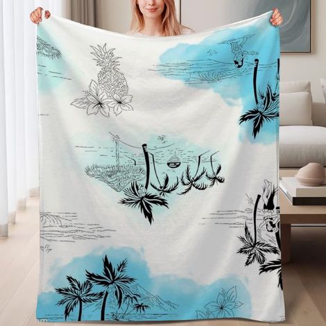60x80 pouces de bonheur partagé : couverture fuzzy, pour la famille et les amis (1/4)