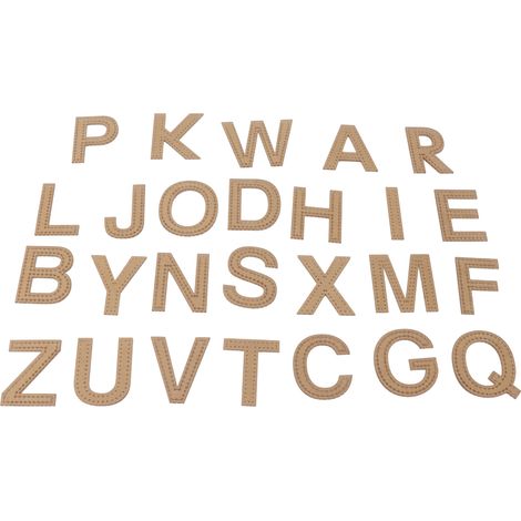 Schlüsselanhänger-Schablonen zum Selbermachen: Transparente Acryl-Buchstabenformen mit Schutzschicht für die Herstellung von Schlüsselanhängern (1/5)