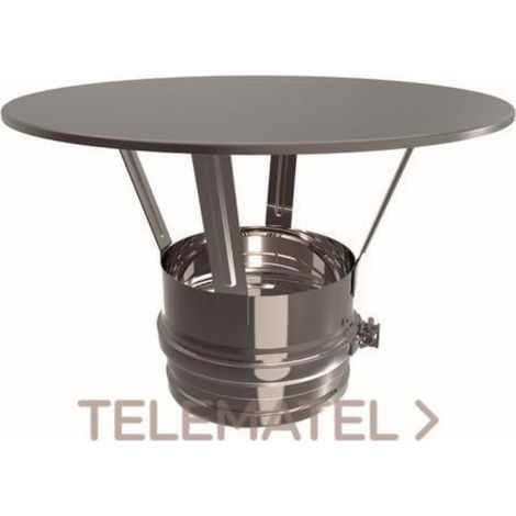 ROS sombrerete antilluvia 80 simple pa. 2700476 ros , Sombrerete Antilluvia 80 Simple Pared 2700476 de la marca Ros Chimney.