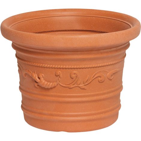 Vaso in Plastica Ø35x26 cm Festonato Bauer Prestige