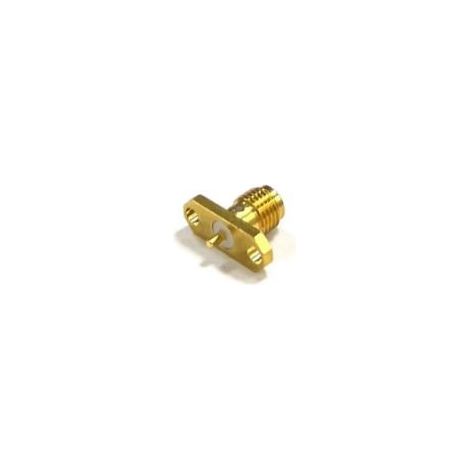 Connecteur coaxial RS PRO Mâle Droit, raccordement Soudage 50O Montage sur Platine ( Prix pour 1 )