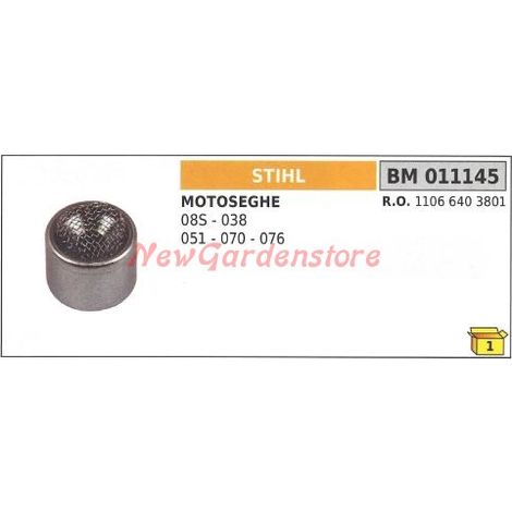 Filtro olio STIHL per motosega 08S 038 051 070 076 011145