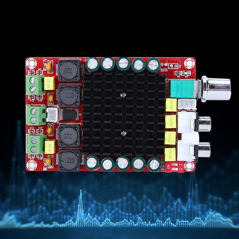 Digitale Leistungsverstärkerplatine TDA7498 AMP-Modul Audiozubehör Überhitzungsschutz (1/5)