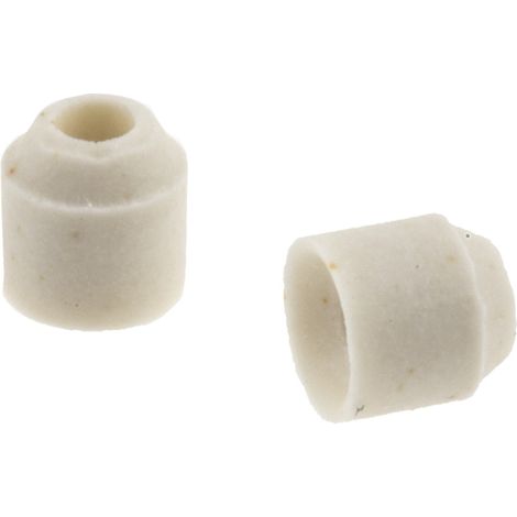 Perle en céramique Blanche, 1.5mm, +1200°C ( Prix pour Lot de 870 )