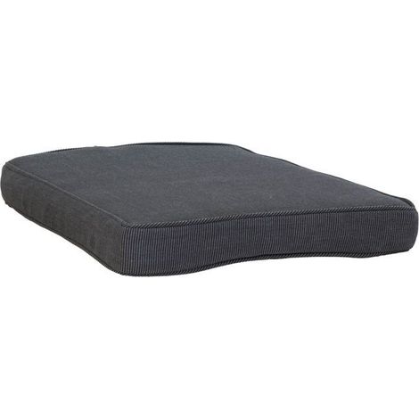 Portland coussin de jardin noir. (1/2)