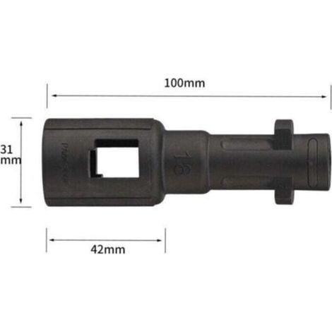 Baïonnette Raccord Convertisseur Adaptateur Pour Lavor À Karcher Série K Laveuse À Pression (1/4)