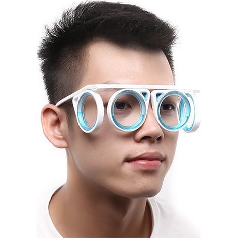 Anti-Reisekrankheitsbrille, Anti-Seekrankheitsbrille, Anti-Übelkeitsbrille, faltbare und tragbare Schutzbrille ohne Gläser (1/4)