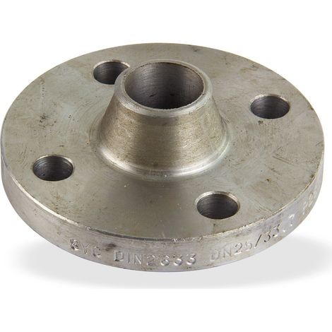 Vorschweißflansch Anschweißflansch 1 1/2" 150x16mm DN40 PN16 schwarz (1/3)