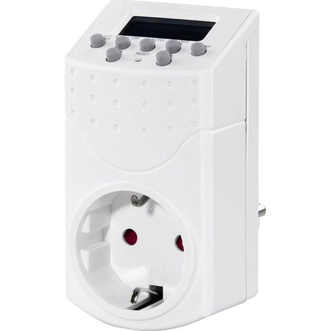 Hama 00223306 Temporizzatore digitale Giornaliero, Settimanale Funzionamento continuo, Funzione di conto alla rovescia, (1/5)