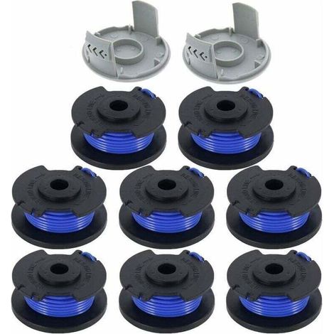 Replacement String Trimmer Line Spools Compatible with Ryobi One+ AC14RL3A Replacement Spool Trimmer Head Cutting Line and Cord (1/5)