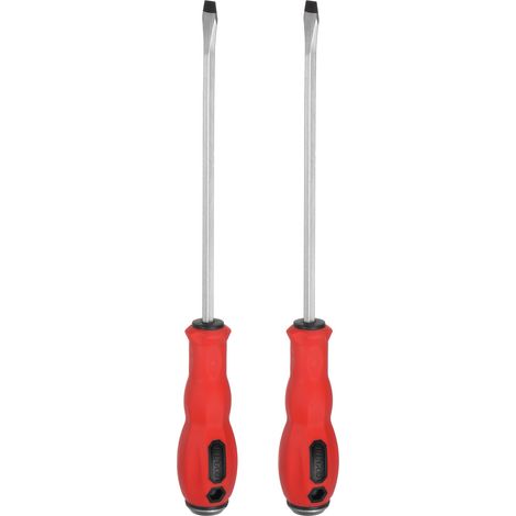 2pcs Tournevis À Lame Traversante SL8 x 200mm Acier S2 (1/5)